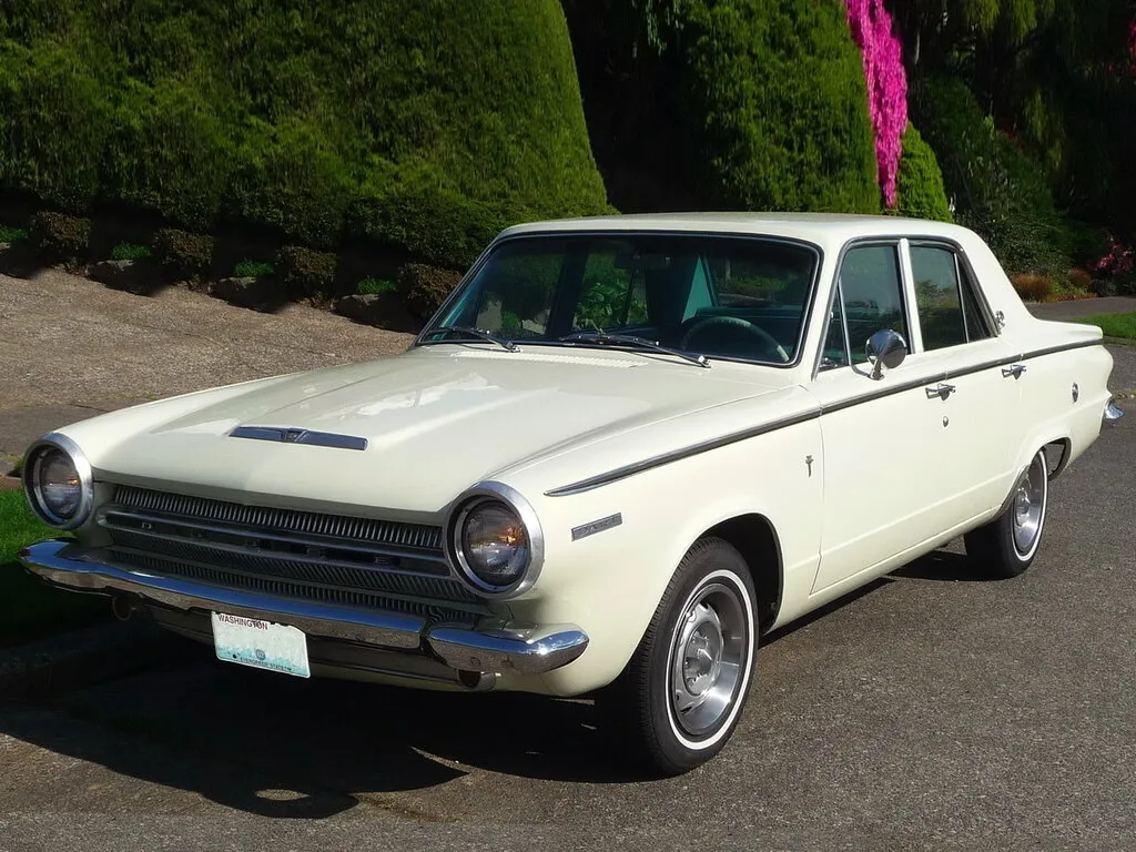 Dodge Dart рестайлинг 1963, седан, 3 поколение, VL (10.1963 - 09.1964)