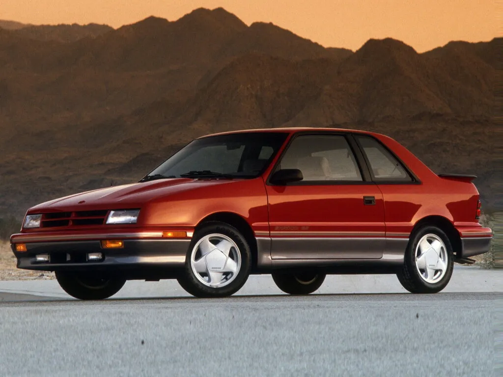 Dodge Shadow рестайлинг 1989, хэтчбек 3 дв., 1 поколение, PDH 44 (10.1989 - 03.1994)