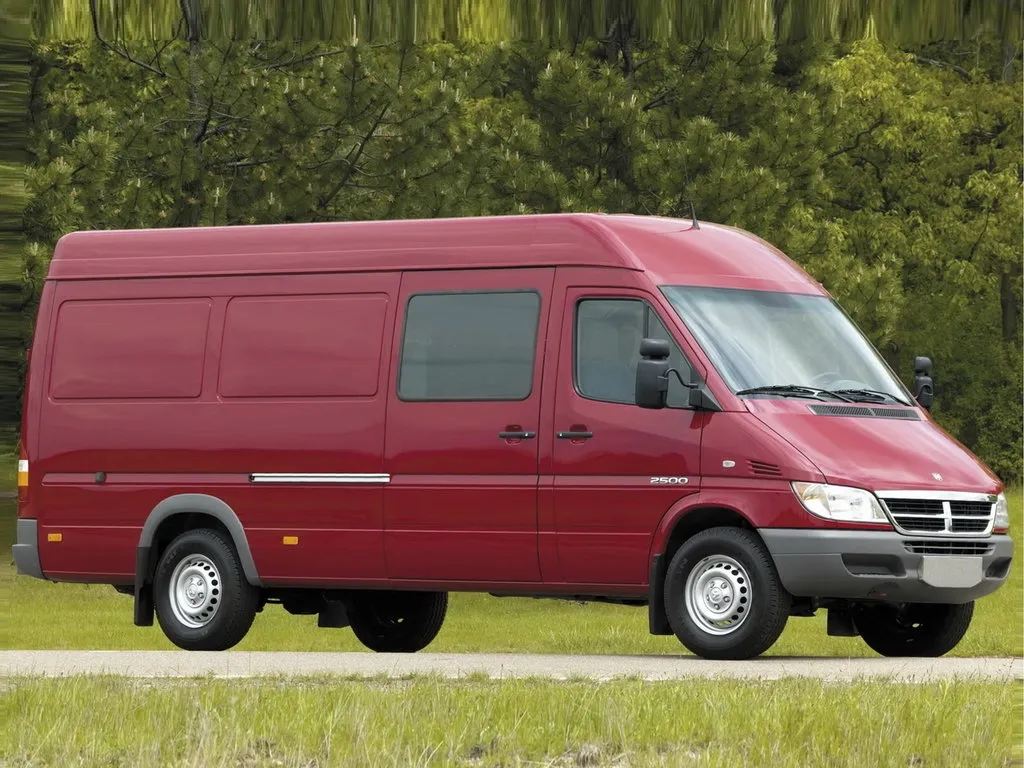 Dodge Sprinter 2002, цельнометаллический фургон, 1 поколение (04.2002 - 08.2006)