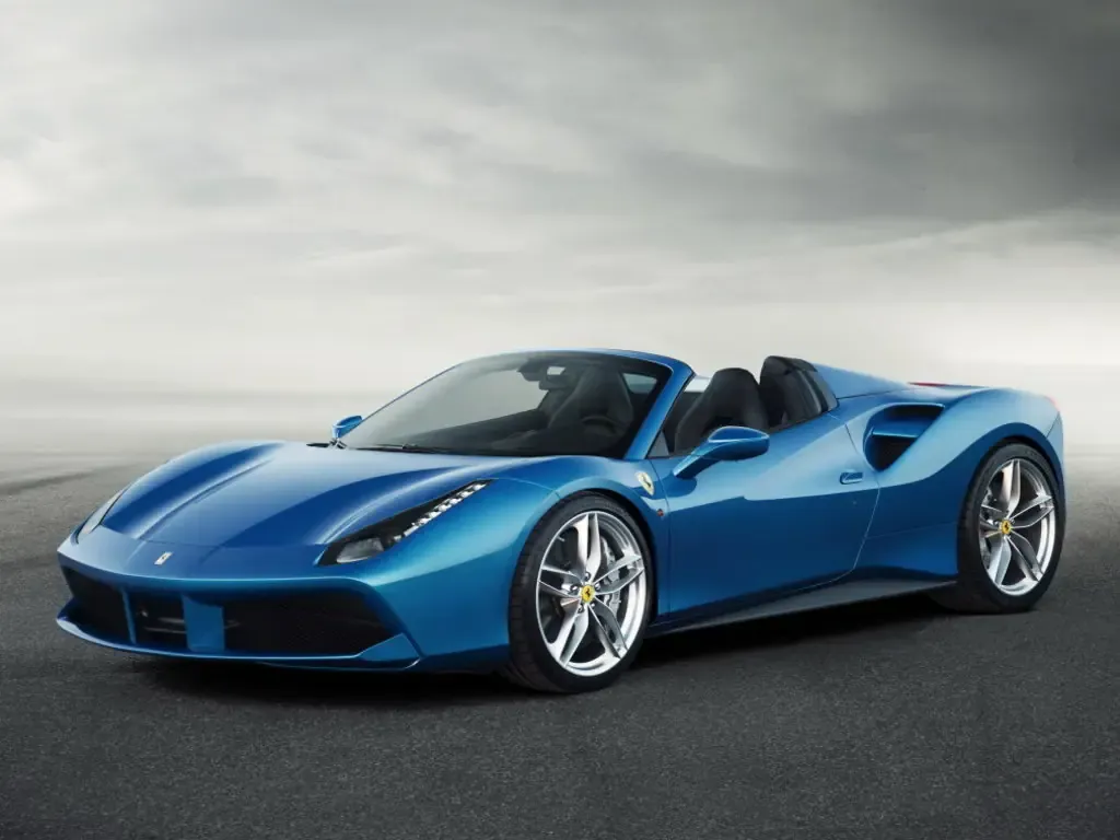 Ferrari 488 Spider 2015, открытый кузов, 1 поколение (03.2015 - 08.2019)