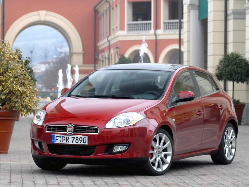 Fiat Bravo 2007, хэтчбек 5 дв., 2 поколение, 198 (01.2007 - 08.2011)