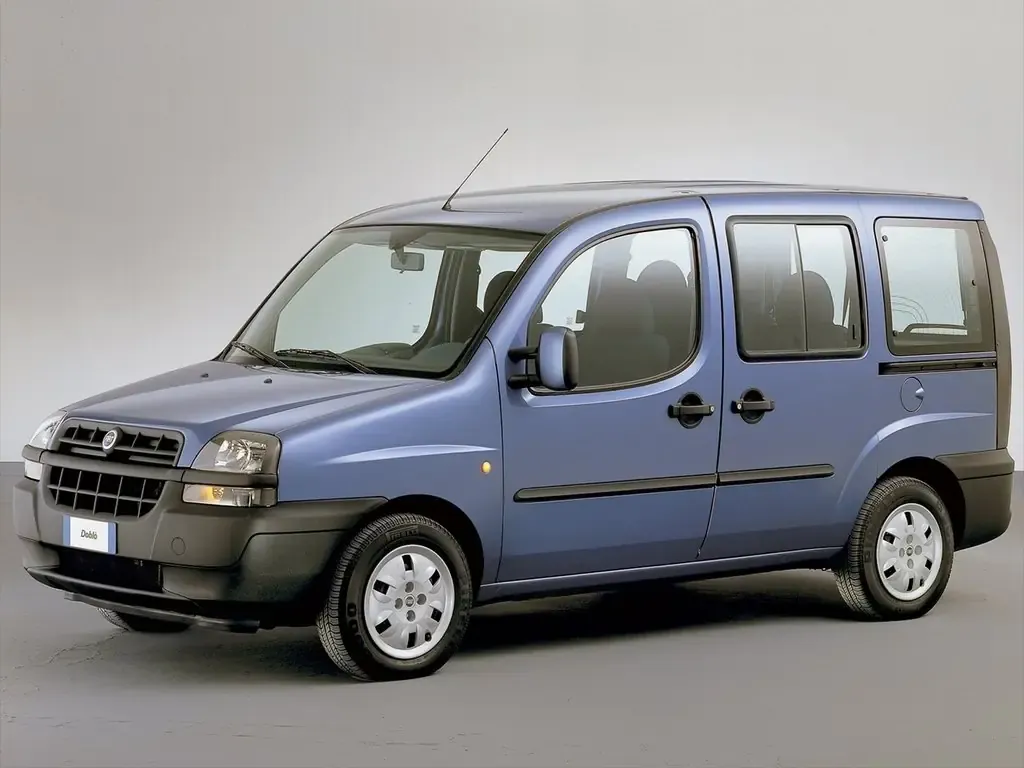 Fiat Doblo 2001, минивэн, 1 поколение, 223 (01.2001 - 09.2005)