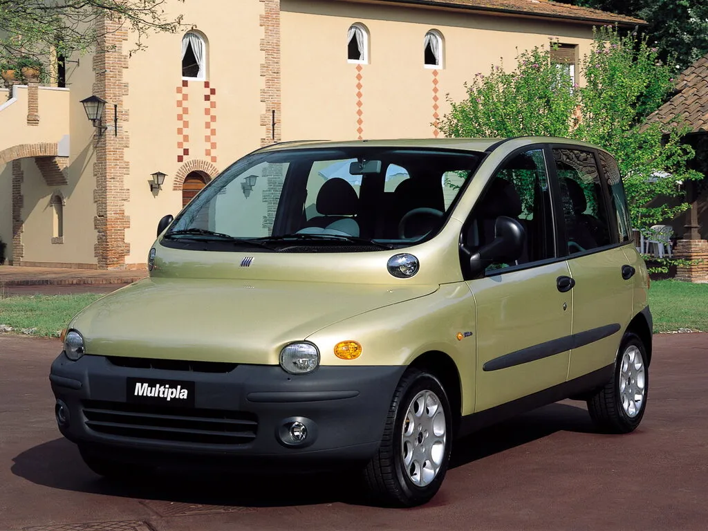 Fiat Multipla 1998, минивэн, 1 поколение, 186 (04.1998 - 09.2002)