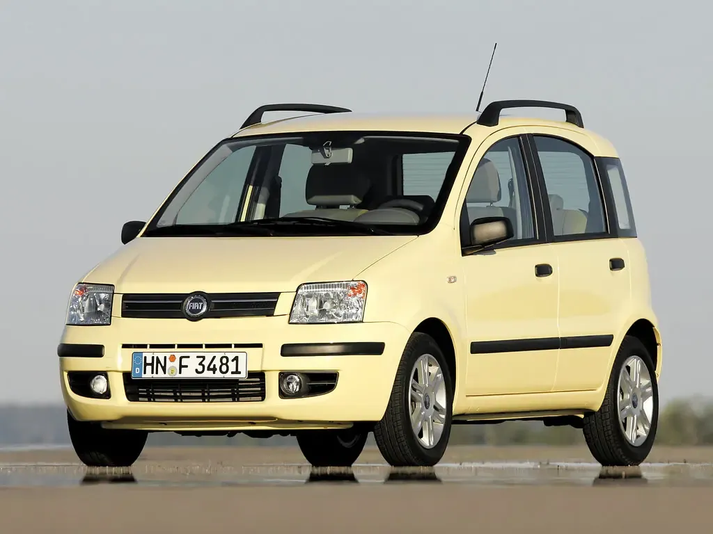Fiat Panda 2003, хэтчбек 5 дв., 2 поколение, 169 (05.2003 - 11.2008)