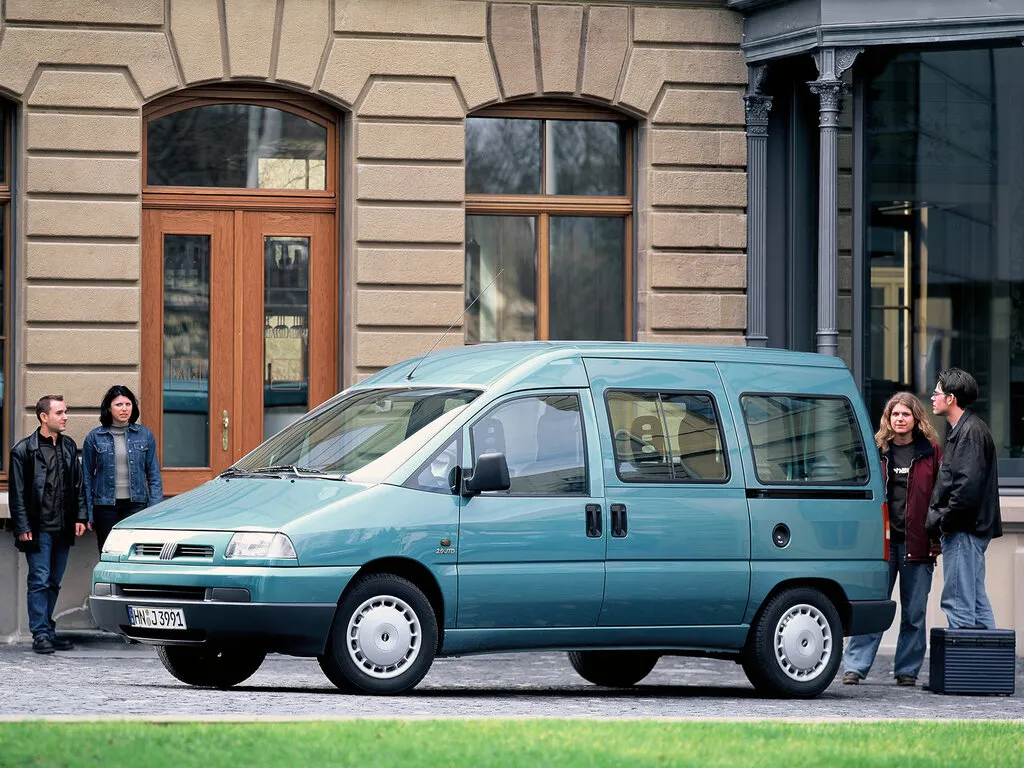 Fiat Scudo 1995, минивэн, 1 поколение, 220 (01.1995 - 01.2002)