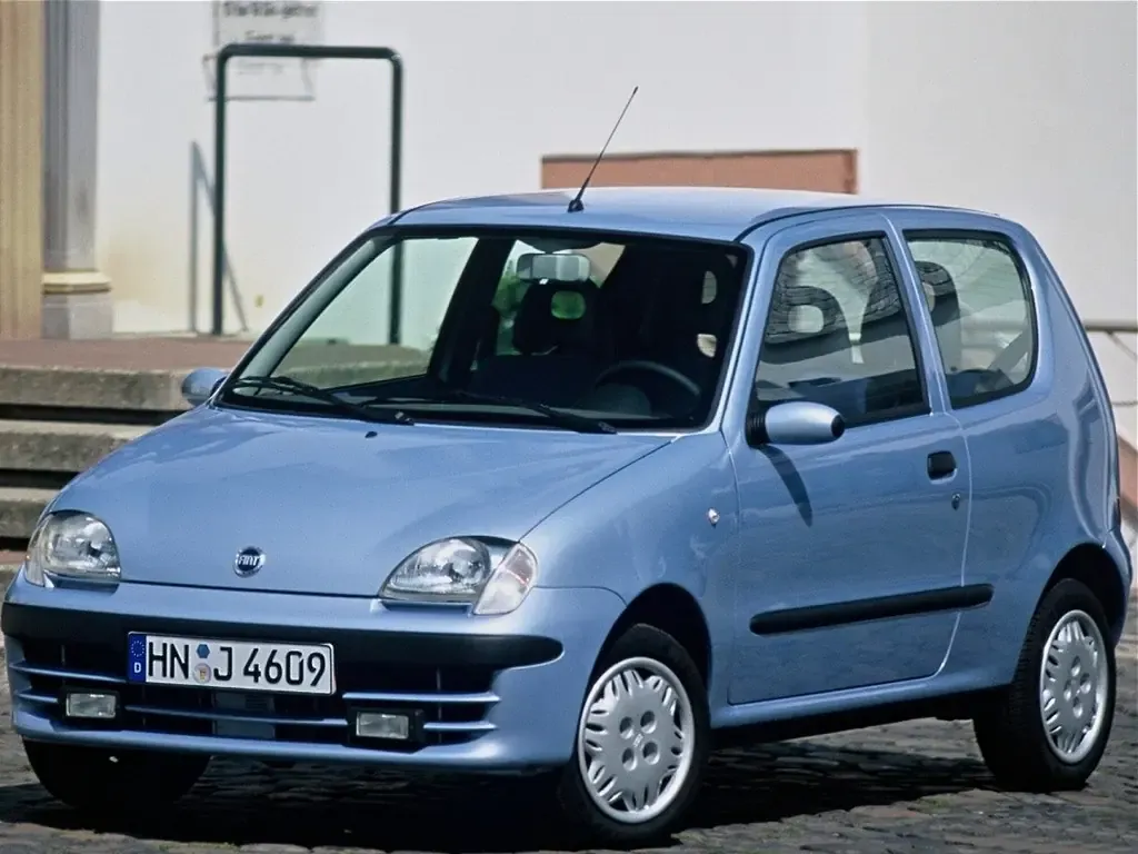 Fiat Seicento рестайлинг 2000, хэтчбек 3 дв., 1 поколение, 187 (10.2000 - 02.2005)