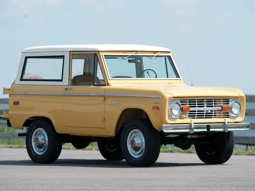 Ford Bronco 1965, джип/suv 3 дв., 1 поколение, U15 (08.1965 - 09.1977)