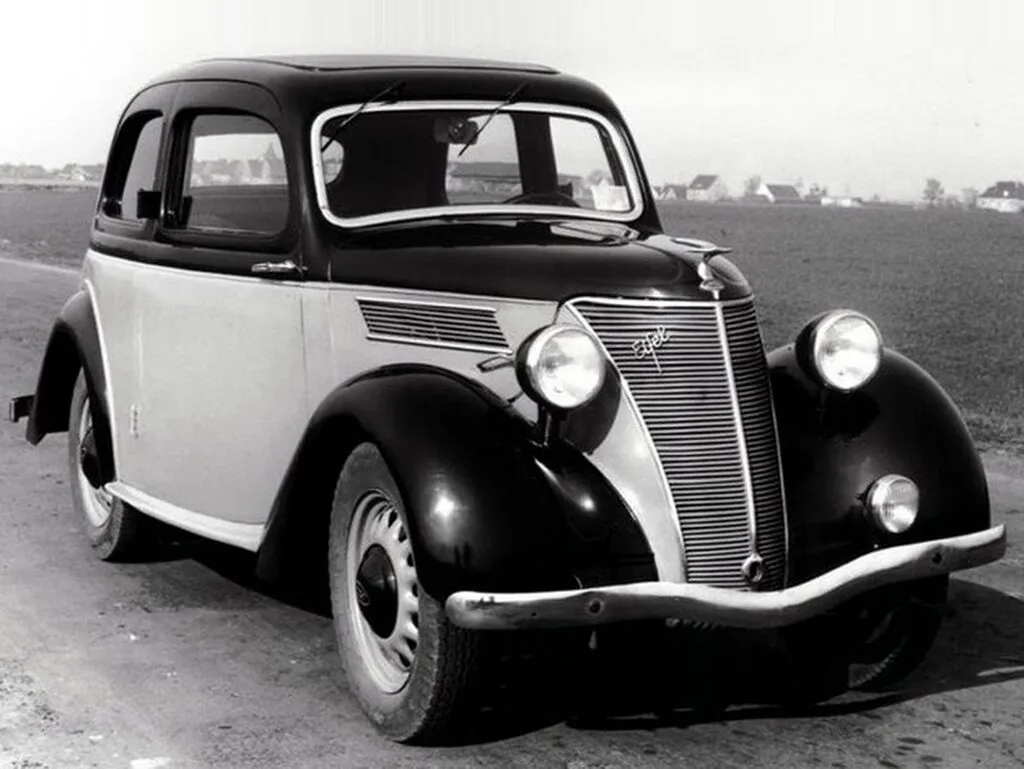 Ford Eifel рестайлинг 1936, купе, 1 поколение (10.1936 - 04.1939)