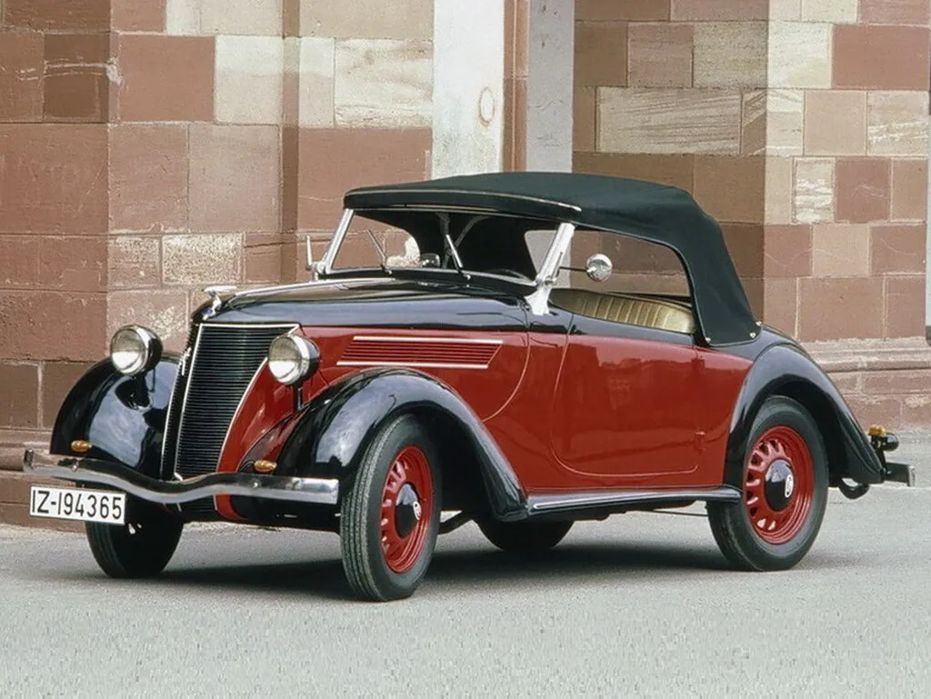 Ford Eifel рестайлинг 1936, открытый кузов, 1 поколение (10.1936 - 04.1939)