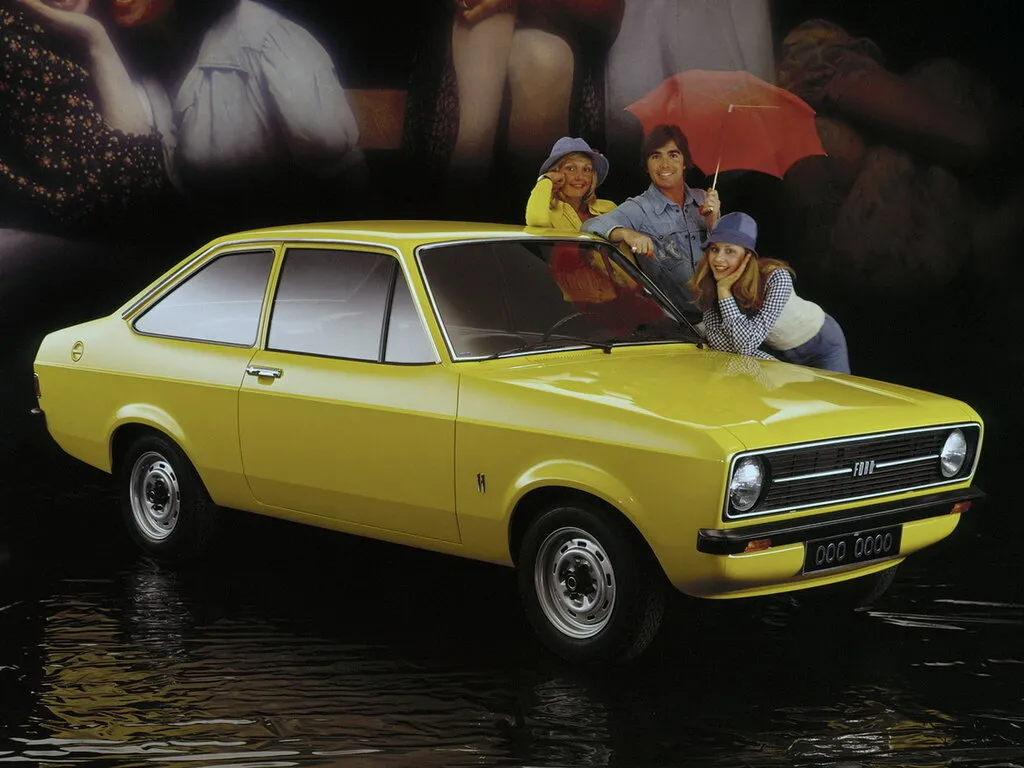 Ford Escort 1974, купе, 2 поколение (11.1974 - 07.1977)
