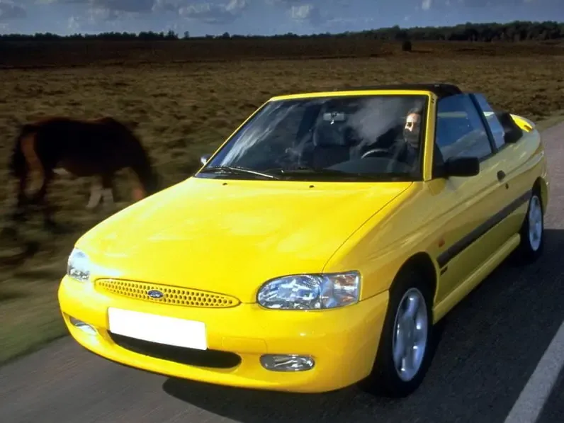 Ford Escort 2-й рестайлинг 1995, открытый кузов, 5 поколение (01.1995 - 09.1998)