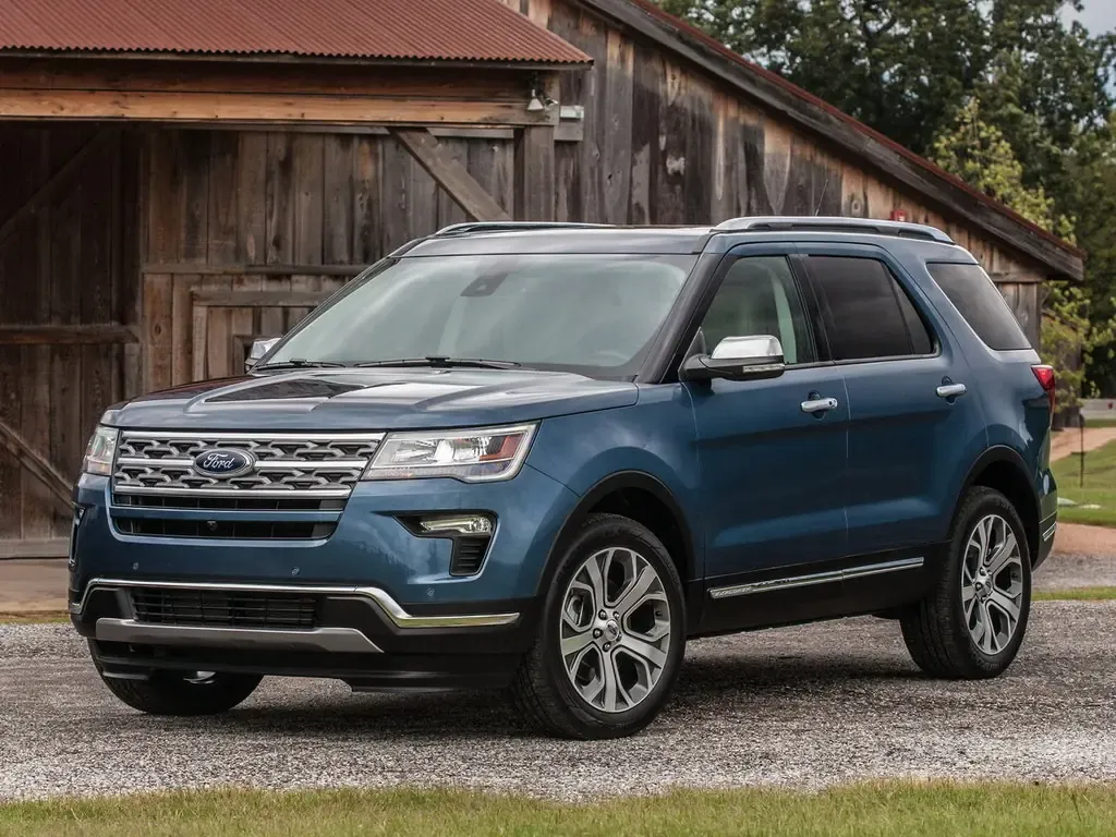 Ford Explorer 2-й рестайлинг 2017, джип/suv 5 дв., 5 поколение, U502 (10.2017 - 04.2019)