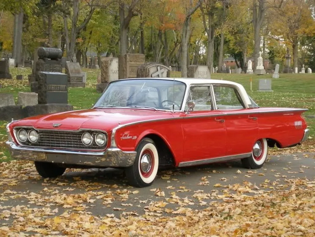 Ford Fairlane 1959, седан, 3 поколение (10.1959 - 10.1960)