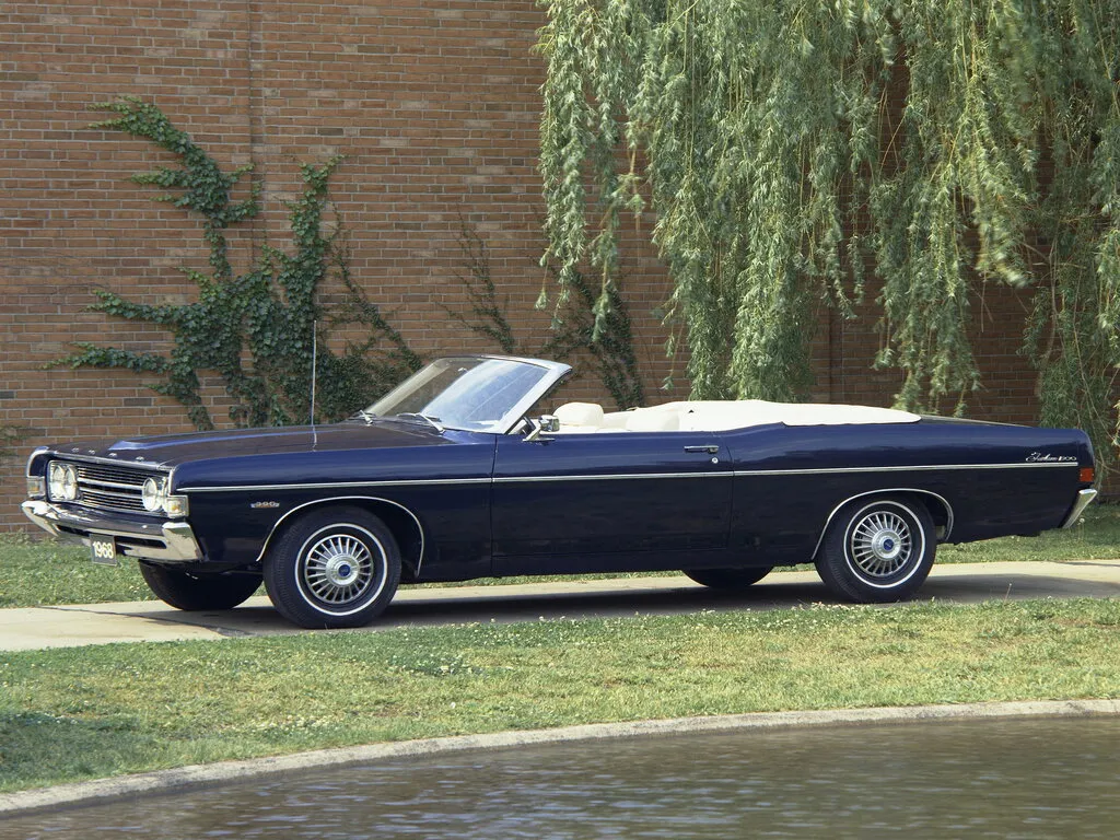 Ford Fairlane 1967, открытый кузов, 6 поколение (09.1967 - 09.1968)