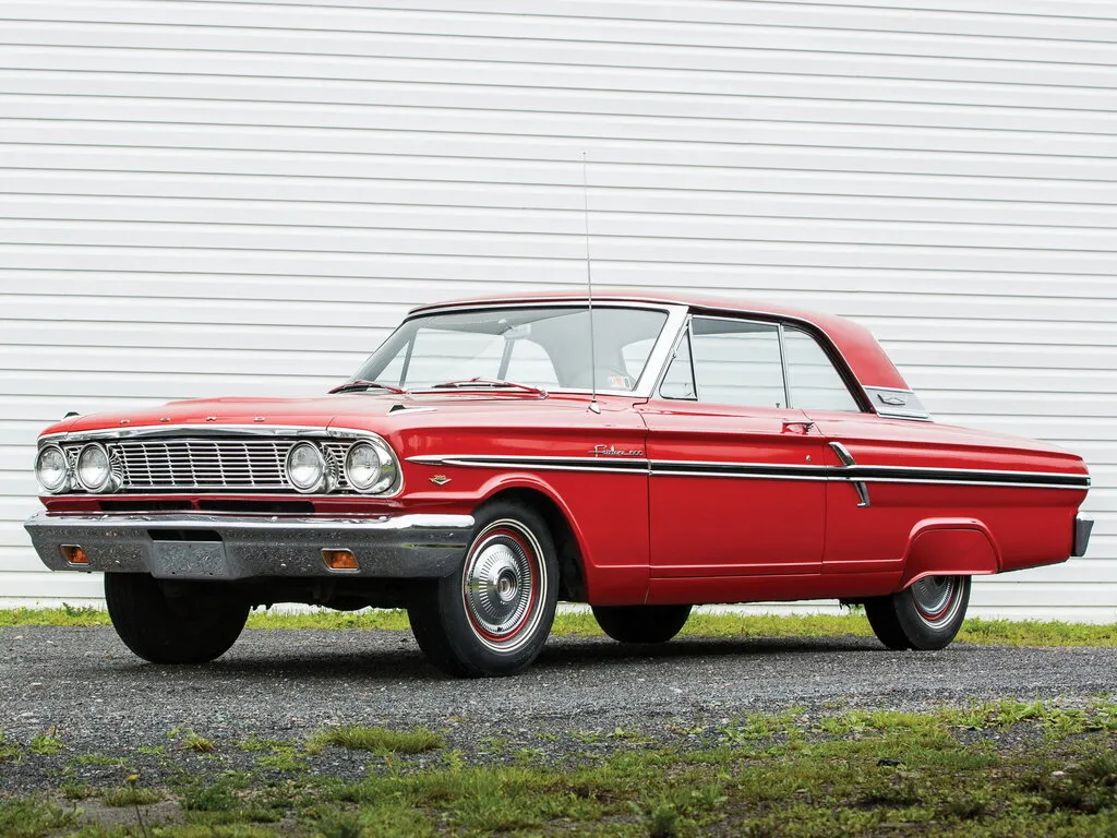 Ford Fairlane 2-й рестайлинг 1963, купе, 4 поколение (09.1963 - 09.1964)