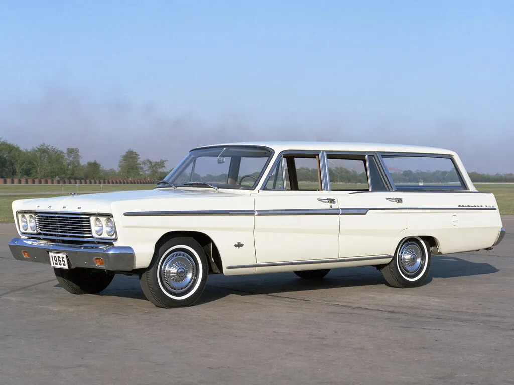 Ford Fairlane 3-й рестайлинг 1964, универсал, 4 поколение (09.1964 - 09.1965)