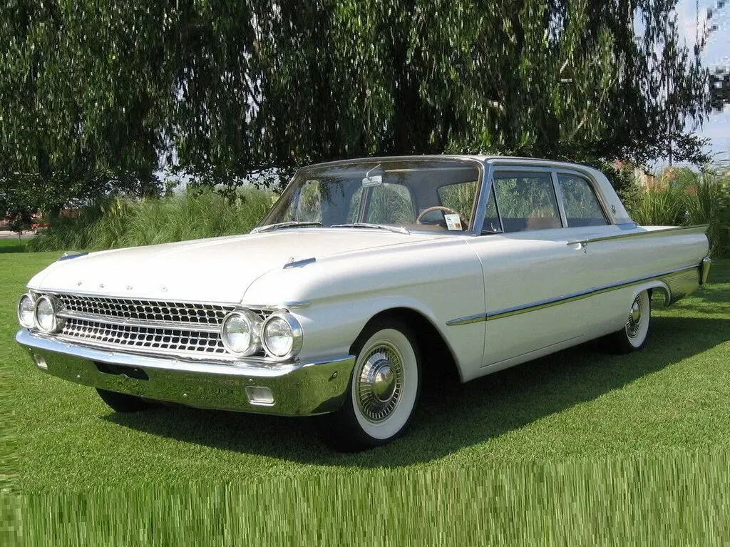 Ford Fairlane рестайлинг 1960, купе, 3 поколение (10.1960 - 09.1961)