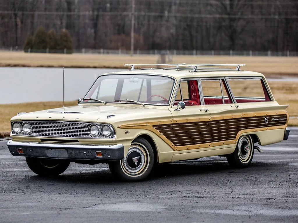 Ford Fairlane рестайлинг 1962, универсал, 4 поколение (09.1962 - 09.1963)