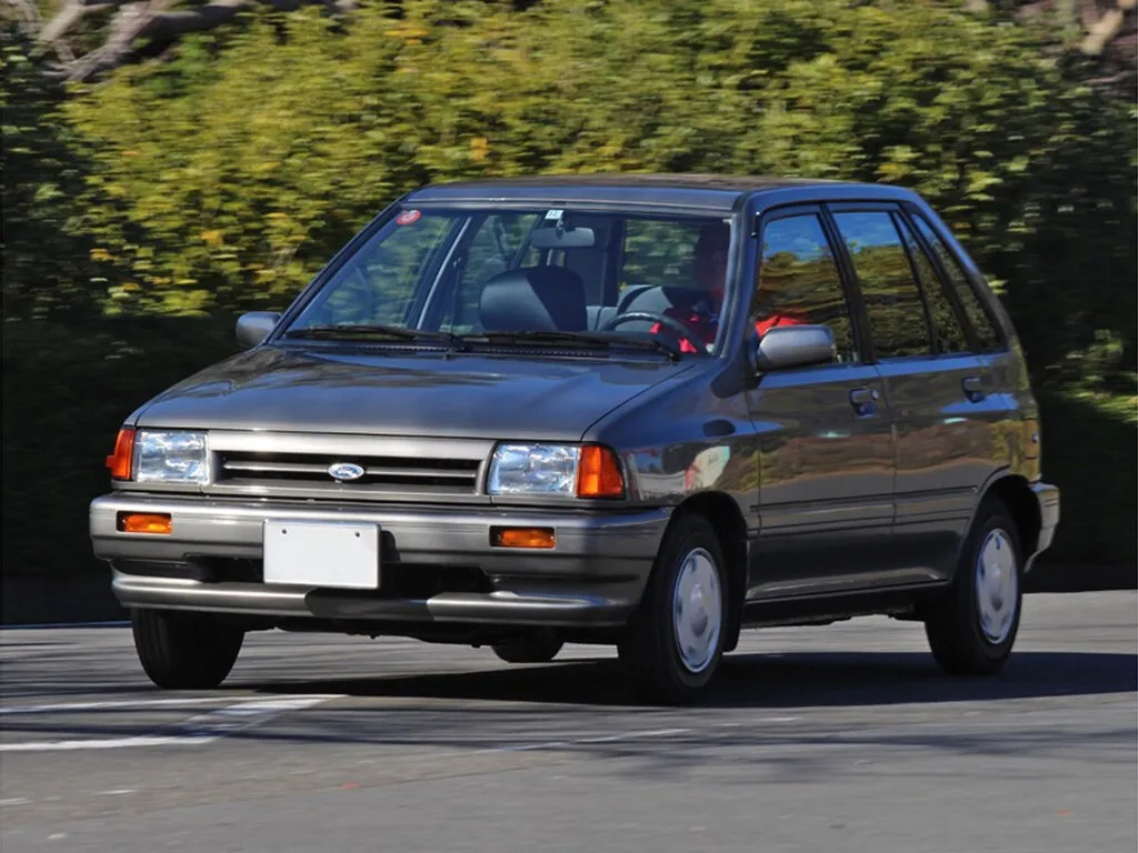 Ford Festiva рестайлинг 1989, хэтчбек 5 дв., 1 поколение (06.1989 - 07.1990)