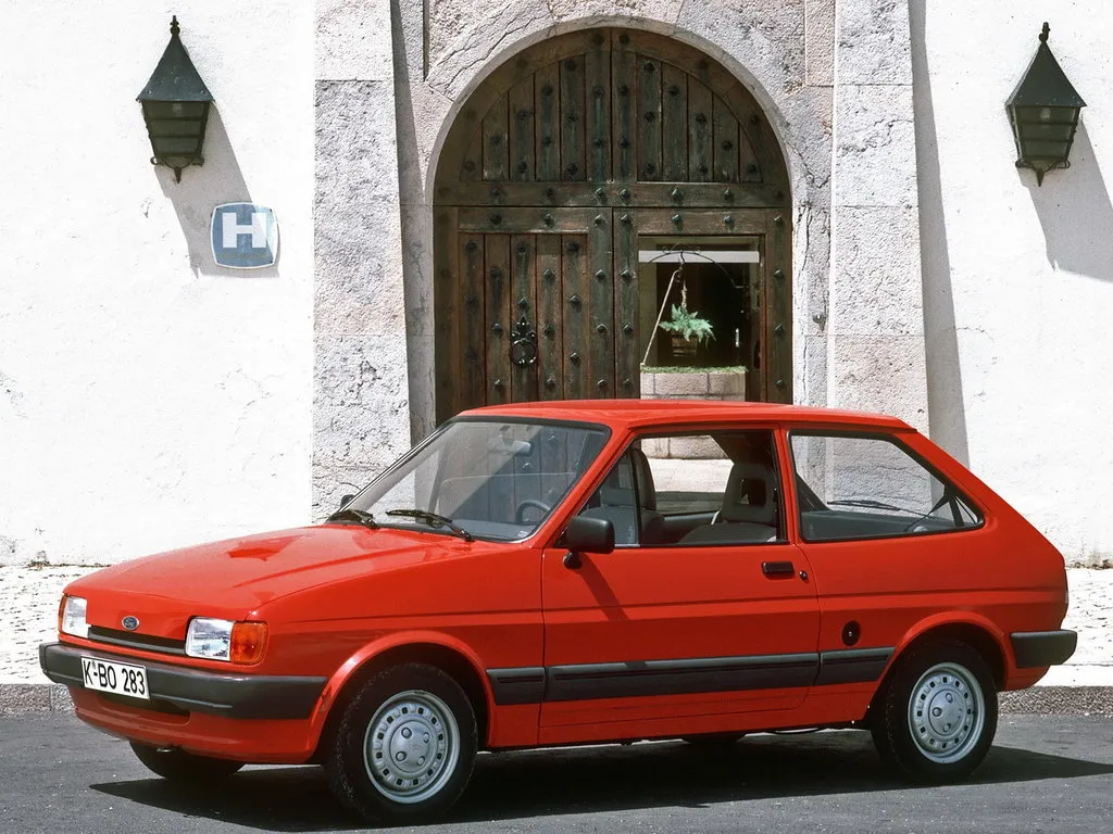Ford Fiesta 1983, хэтчбек 3 дв., 2 поколение (08.1983 - 02.1989)