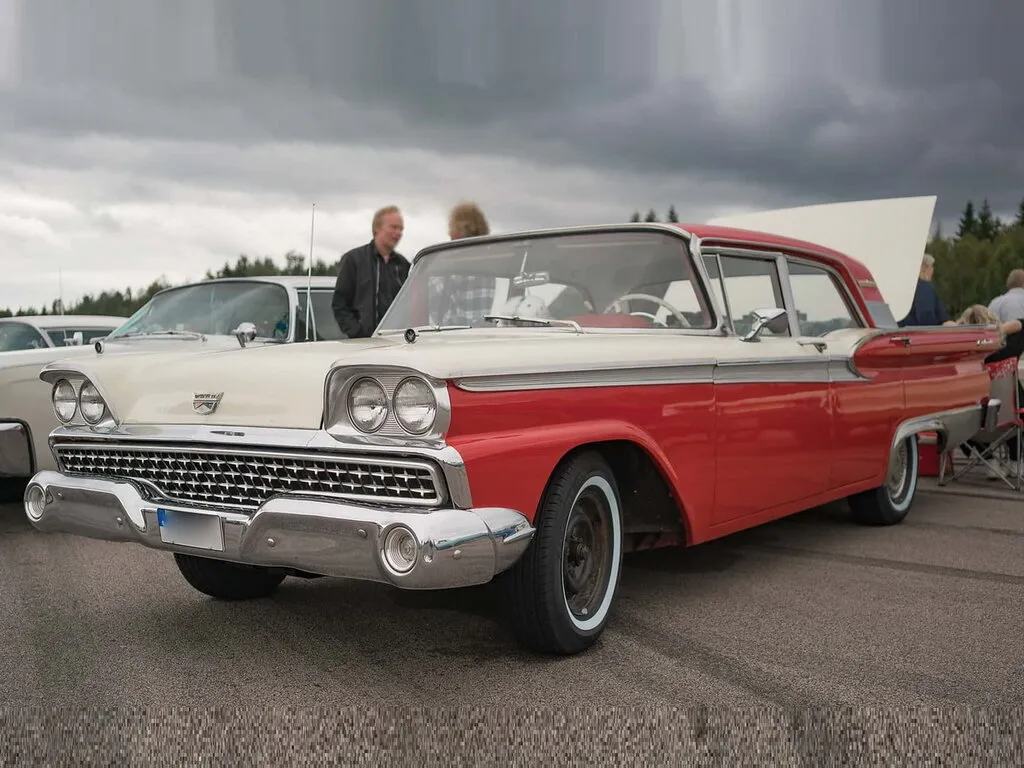 Ford Galaxie 1958, седан, 1 поколение (10.1958 - 09.1959)