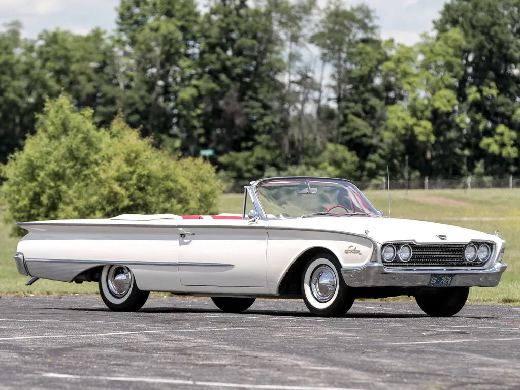 Ford Galaxie 1959, открытый кузов, 2 поколение (10.1959 - 09.1960)