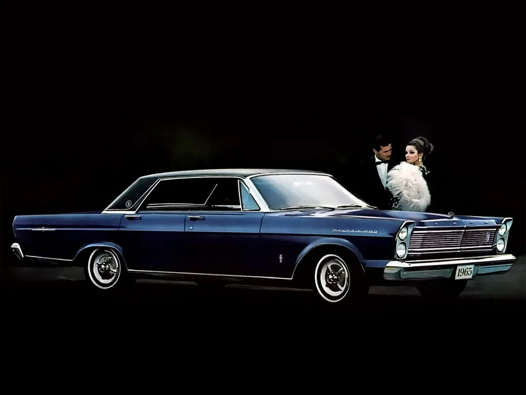 Ford Galaxie 1964, седан, 3 поколение (10.1964 - 09.1965)