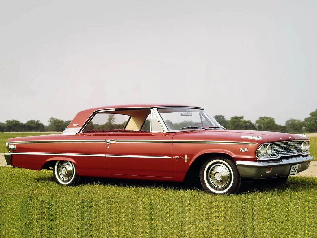 Ford Galaxie 3-й рестайлинг 1962, купе, 2 поколение (10.1962 - 09.1963)