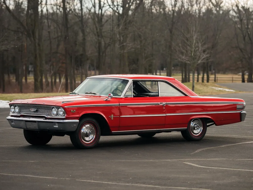 Ford Galaxie 3-й рестайлинг 1962, купе, 2 поколение (10.1962 - 09.1963)