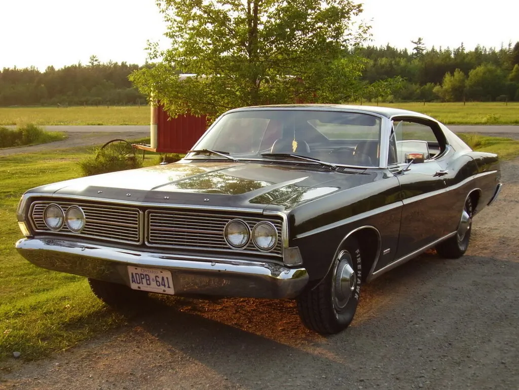 Ford Galaxie 3-й рестайлинг 1967, купе, 3 поколение (10.1967 - 09.1968)