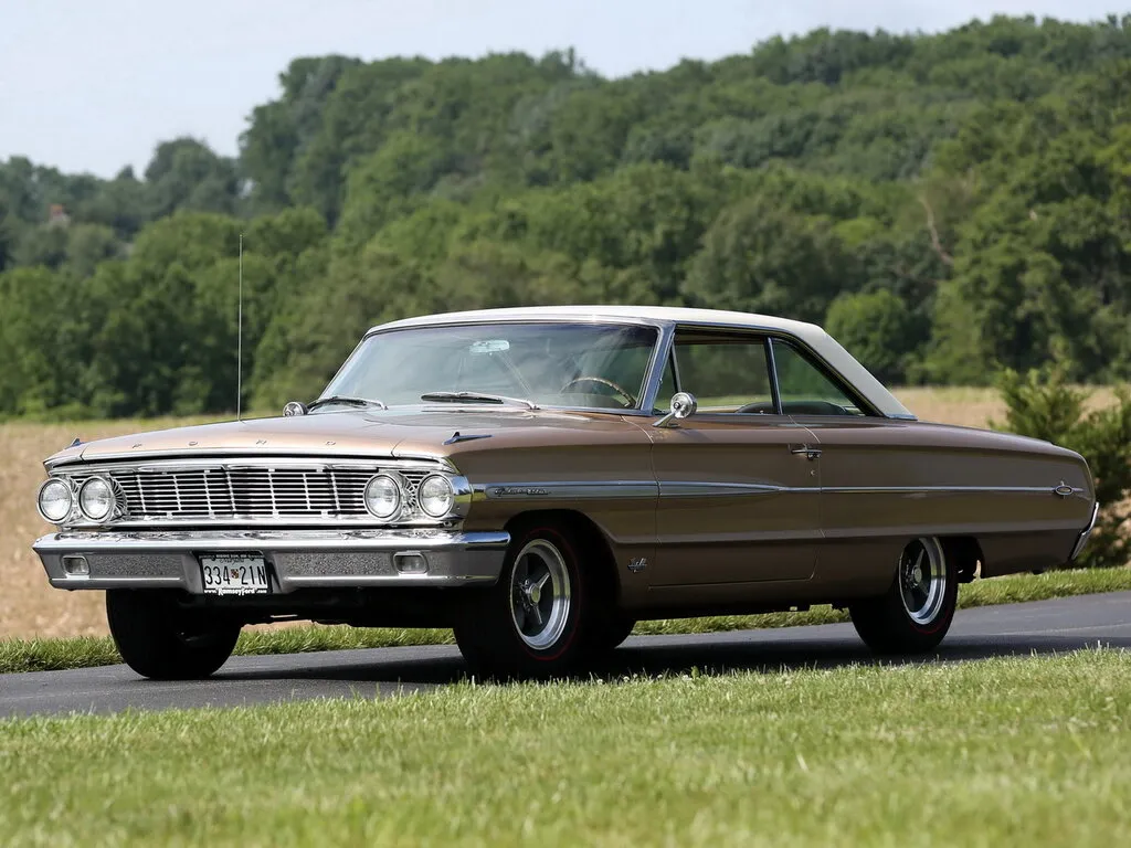 Ford Galaxie 4-й рестайлинг 1963, купе, 2 поколение (10.1963 - 09.1964)