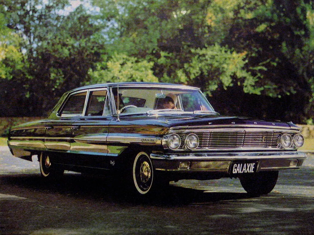 Ford Galaxie 4-й рестайлинг 1963, седан, 2 поколение (10.1963 - 09.1964)