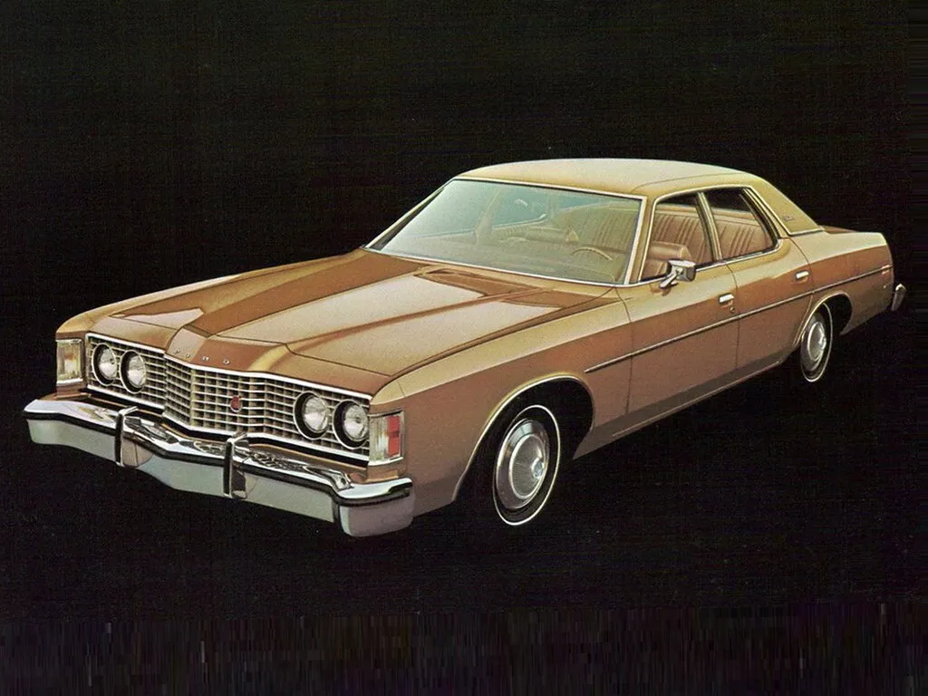 Ford Galaxie 4-й рестайлинг 1972, седан, 4 поколение (10.1972 - 09.1973)