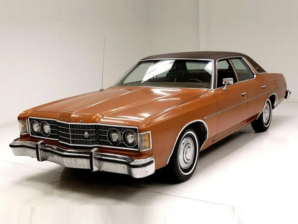 Ford Galaxie 5-й рестайлинг 1973, седан, 4 поколение (10.1973 - 09.1974)