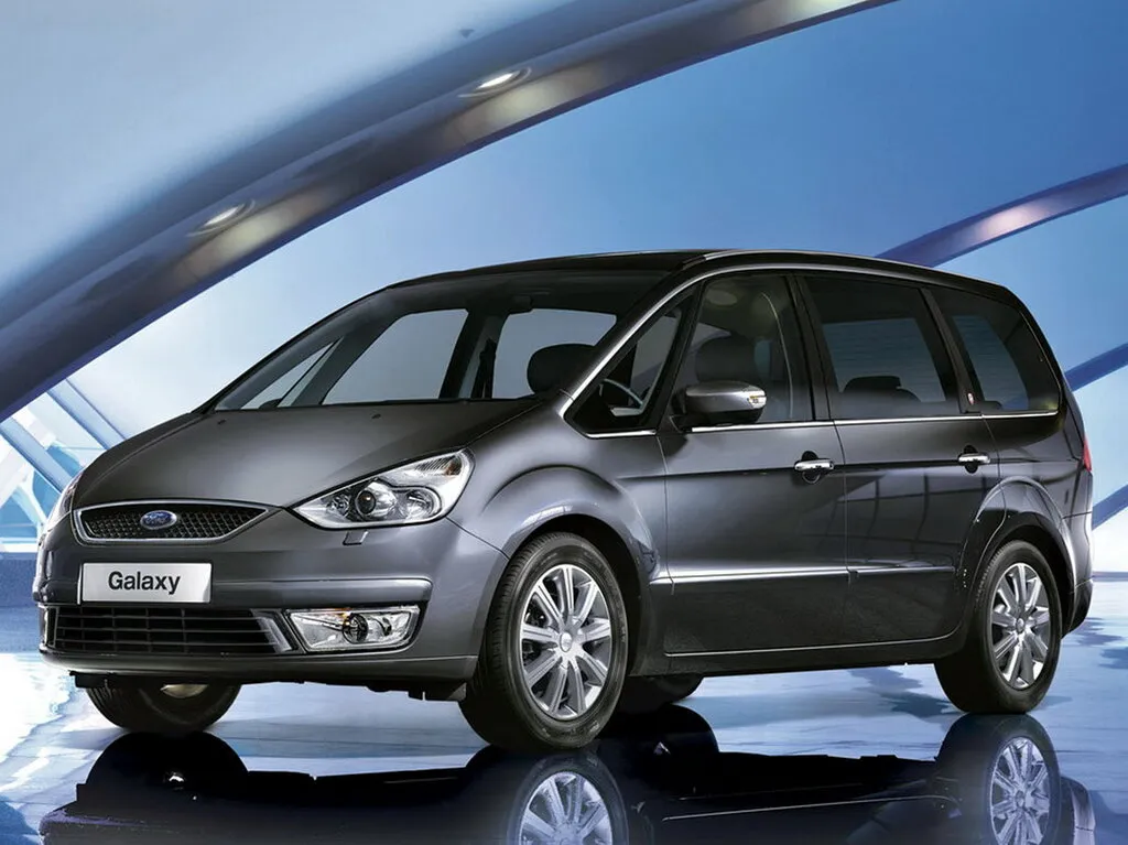 Ford Galaxy 2006, минивэн, 2 поколение, WA6 (03.2006 - 04.2010)