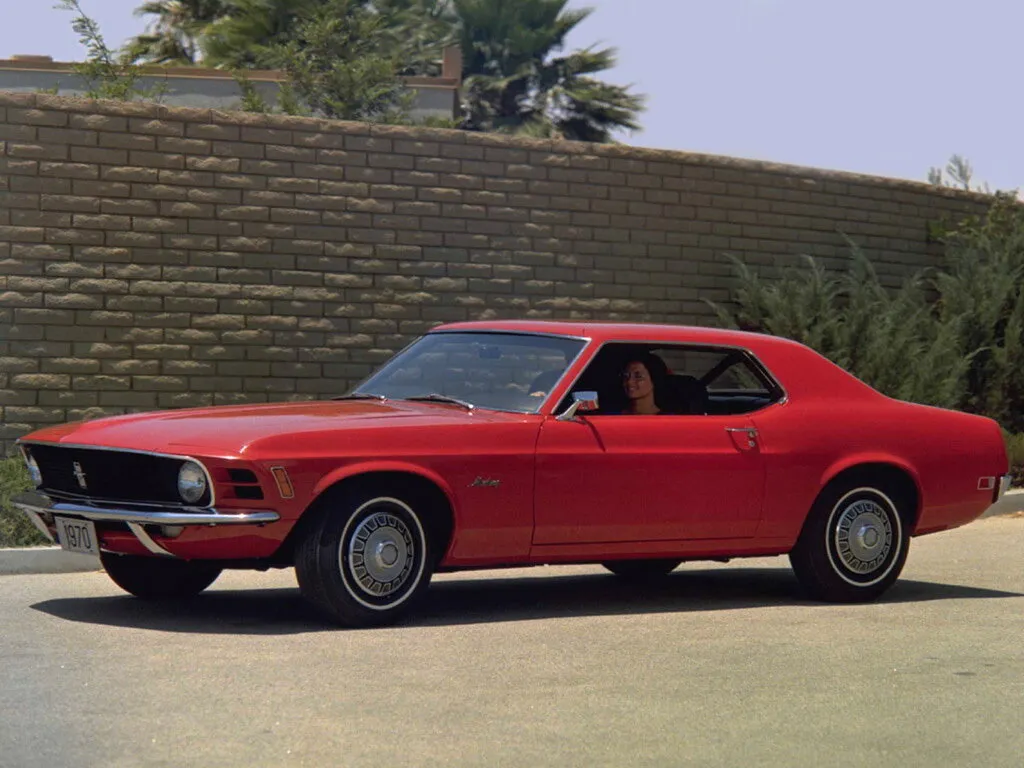 Ford Mustang 2-й рестайлинг 1968, купе, 1 поколение (08.1968 - 09.1970)