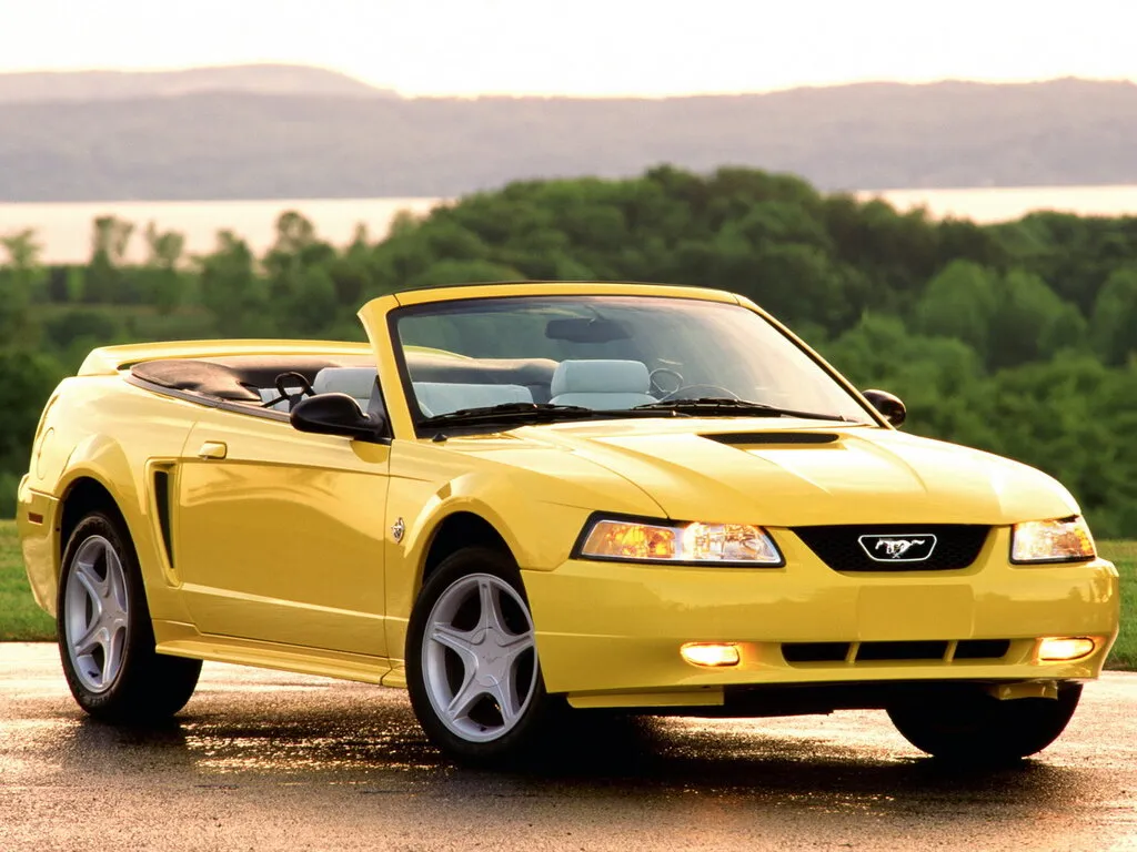 Ford Mustang рестайлинг 1998, открытый кузов, 4 поколение, SN-95 (12.1998 - 11.2004)