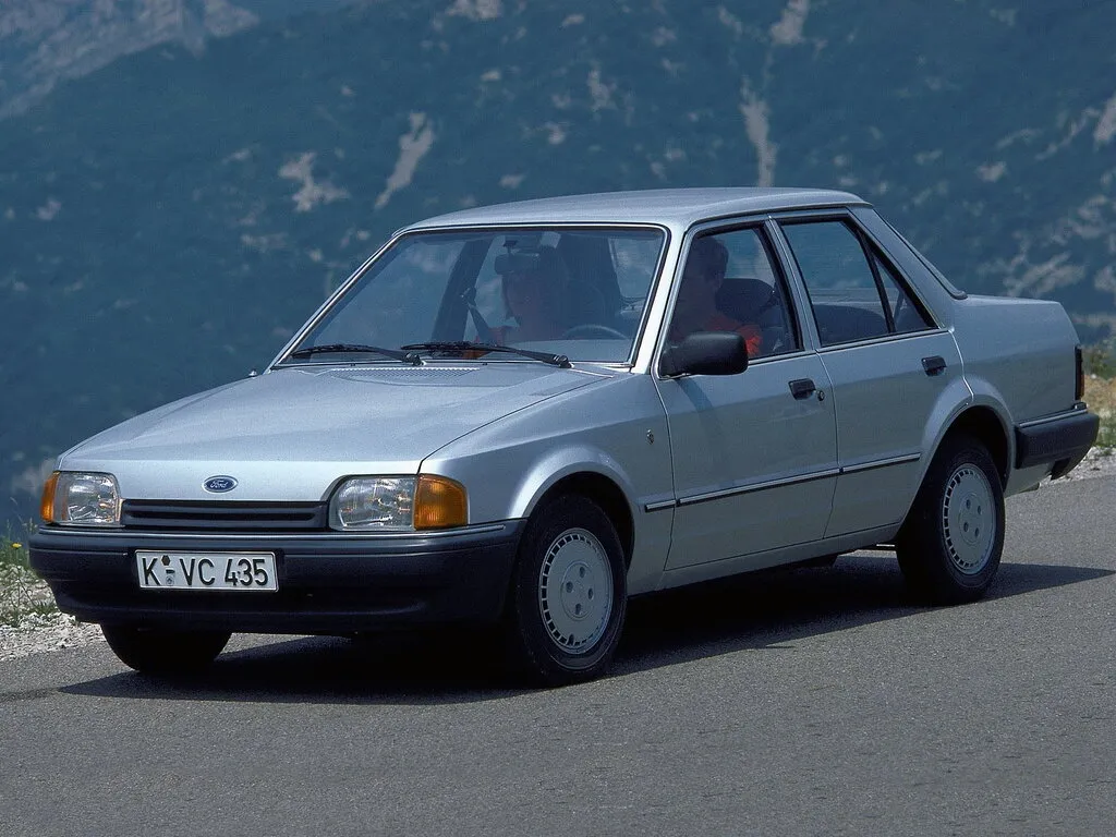 Ford Orion 1986, седан, 2 поколение, Mark 2 (03.1986 - 08.1990)