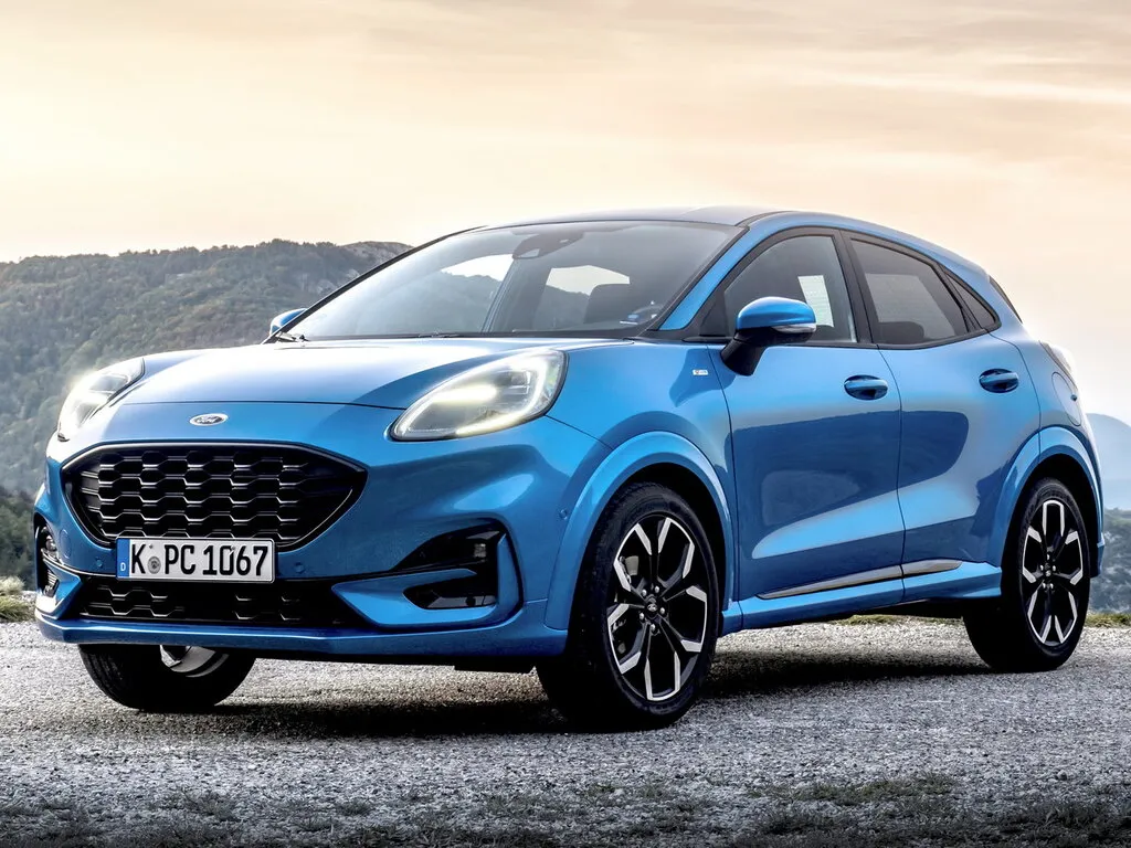 Ford Puma 2019, джип/suv 5 дв., 2 поколение (09.2019 - 02.2024)