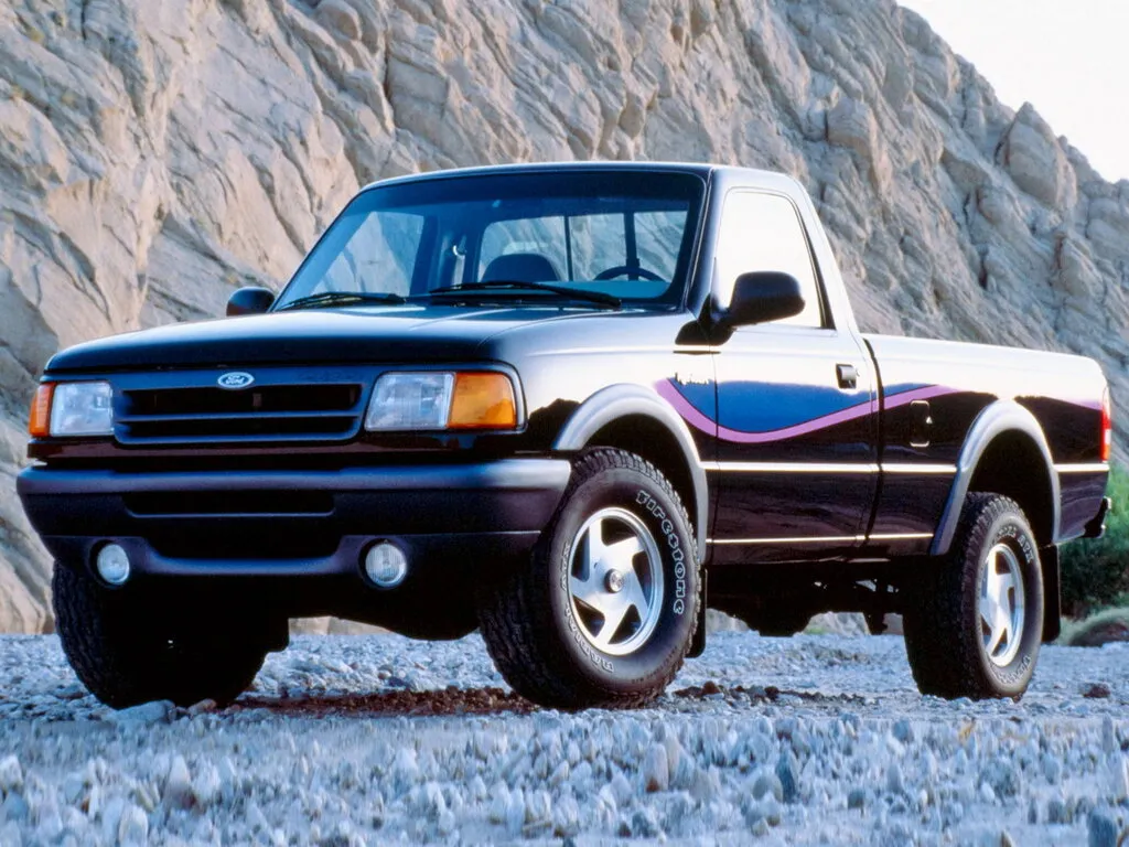 Ford Ranger 1992, пикап, 2 поколение (08.1992 - 02.1995)