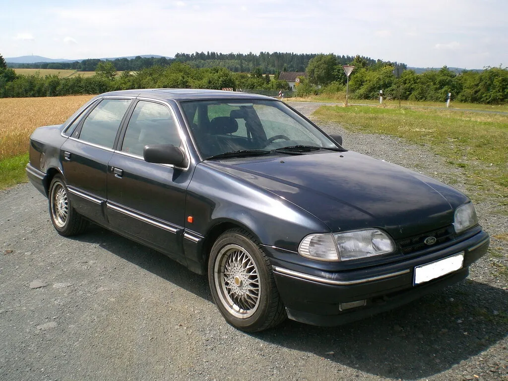 Ford Scorpio рестайлинг 1992, седан, 1 поколение, Mk1 (03.1992 - 08.1994)