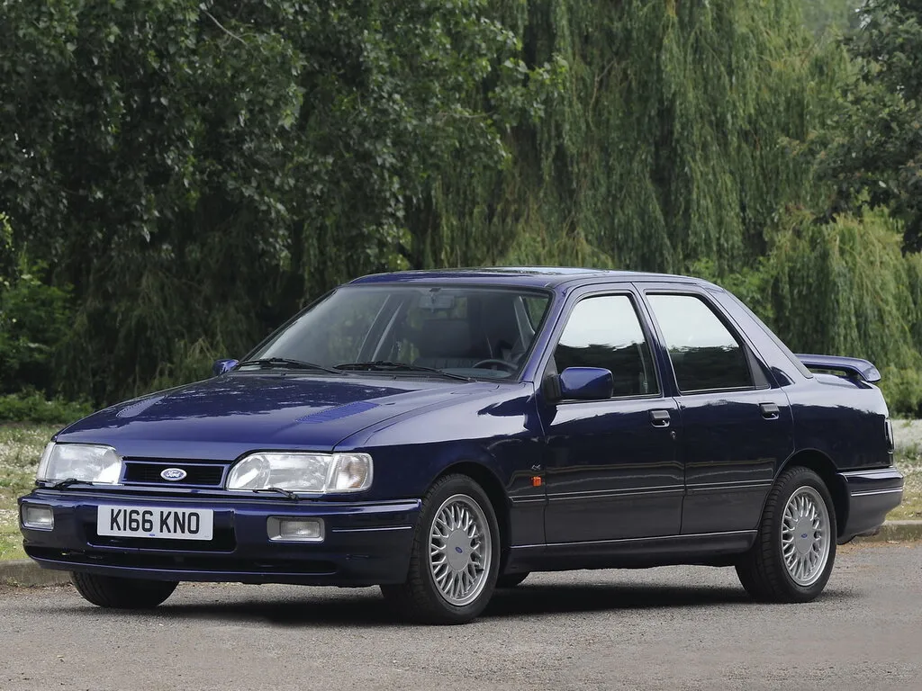 Ford Sierra 2-й рестайлинг 1990, седан, 1 поколение (03.1990 - 02.1993)