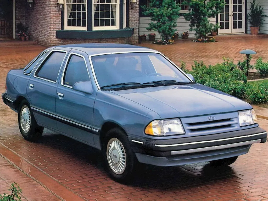 Ford Tempo рестайлинг 1985, седан, 1 поколение (11.1985 - 10.1987)