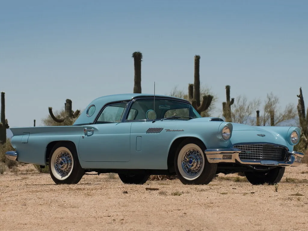 Ford Thunderbird 2-й рестайлинг 1956, купе, 1 поколение (10.1956 - 12.1957)