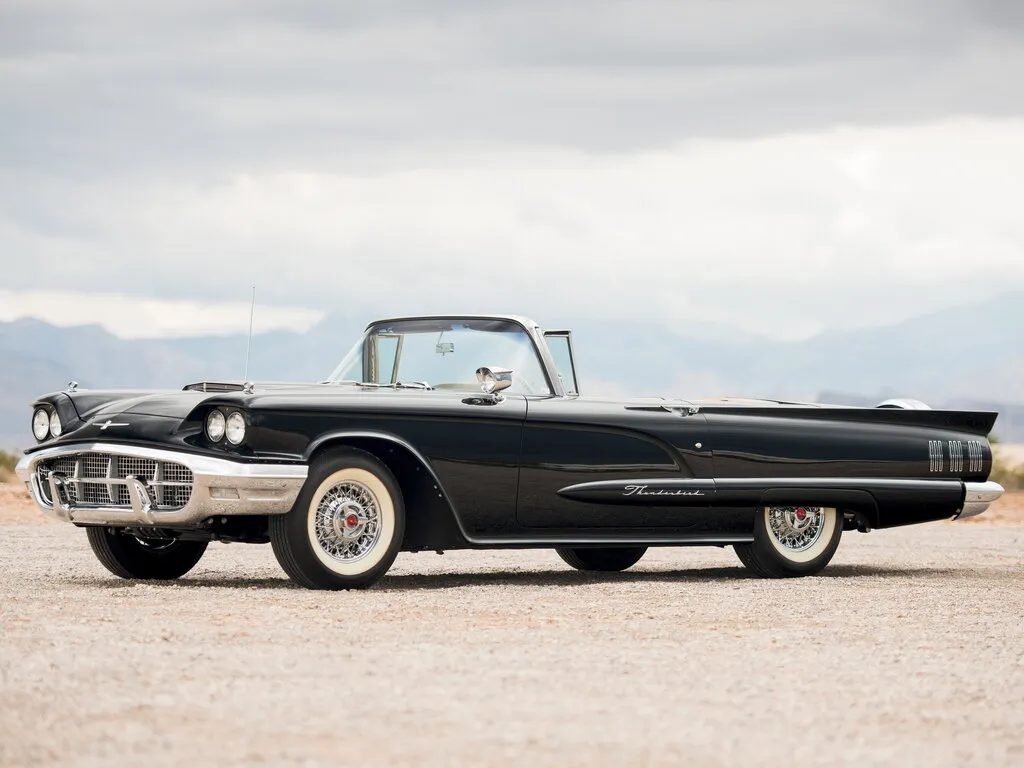 Ford Thunderbird 2-й рестайлинг 1959, открытый кузов, 2 поколение (10.1959 - 10.1960)