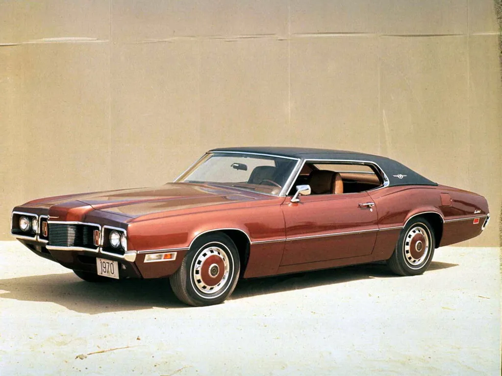 Ford Thunderbird рестайлинг 1969, купе, 5 поколение (09.1969 - 09.1971)