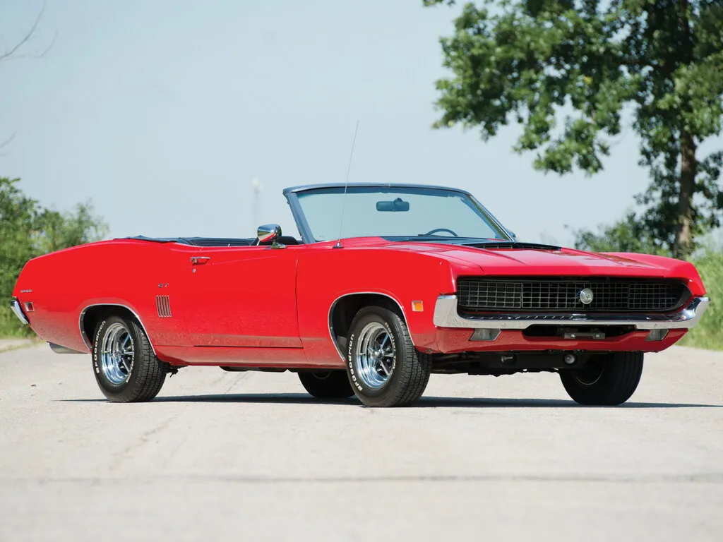 Ford Torino 1970, открытый кузов, 2 поколение (09.1970 - 09.1971)