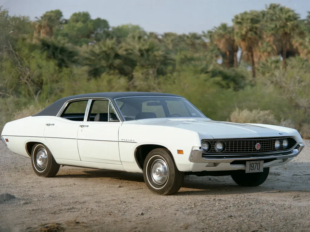 Ford Torino 1970, седан, 2 поколение (09.1970 - 09.1971)