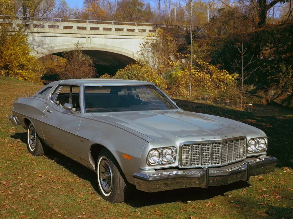 Ford Torino 3-й рестайлинг 1975, купе, 3 поколение (10.1975 - 09.1976)