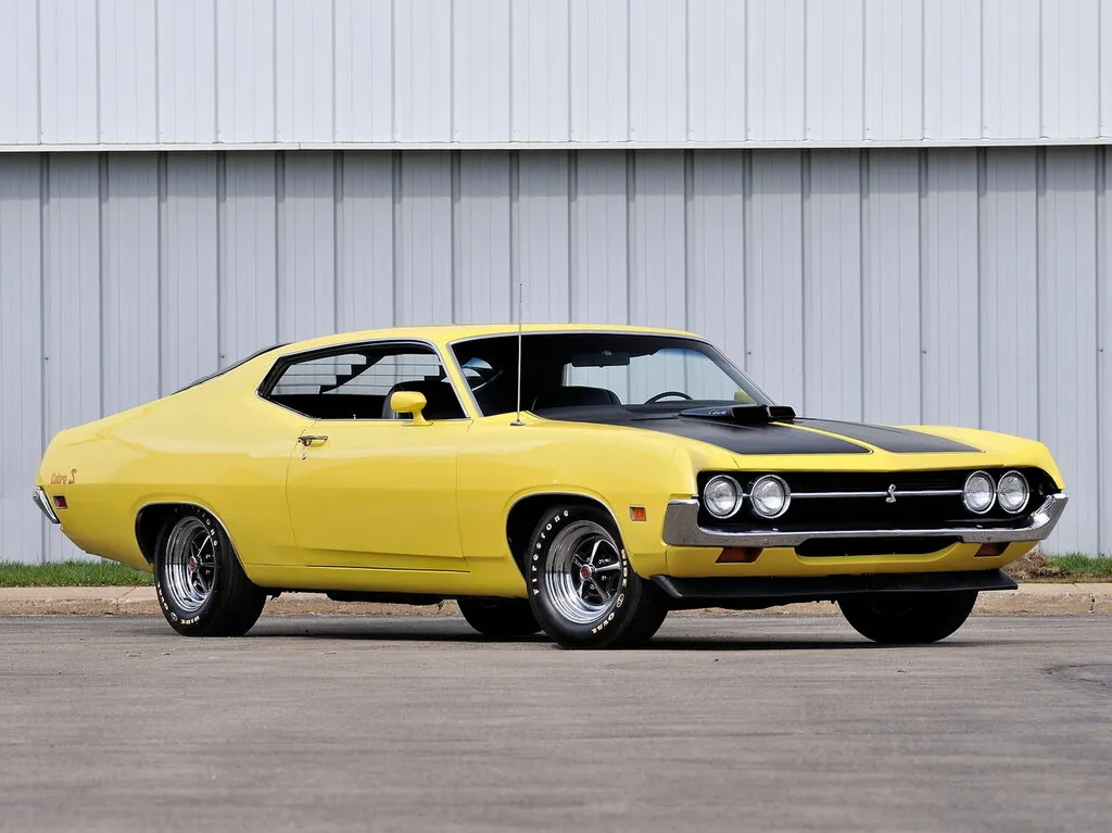 Ford Torino рестайлинг 1971, купе, 2 поколение (09.1971 - 09.1972)